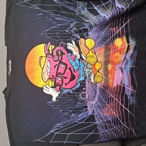 Kool-Aid Man on Skateboard Graphic Short Sleeve Tshirt Retro Mens Medium